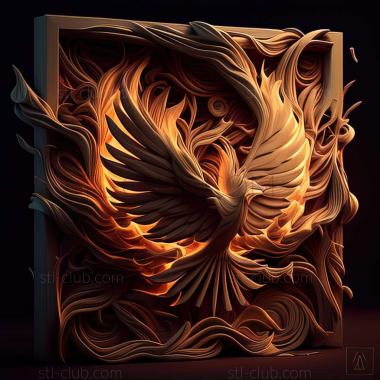 3D model flaming (STL)